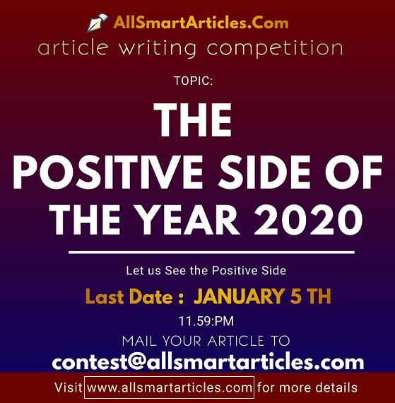 Article Writing Competition – December 2020 Contest