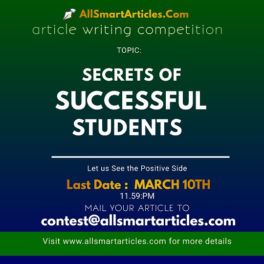 Article Writing Competition – March 2021 Contest